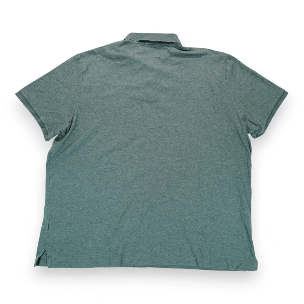 Polo Ralph Lauren Men's Cotton Collared Short Sleeve Polo Shirt Gray Size XXL‎
